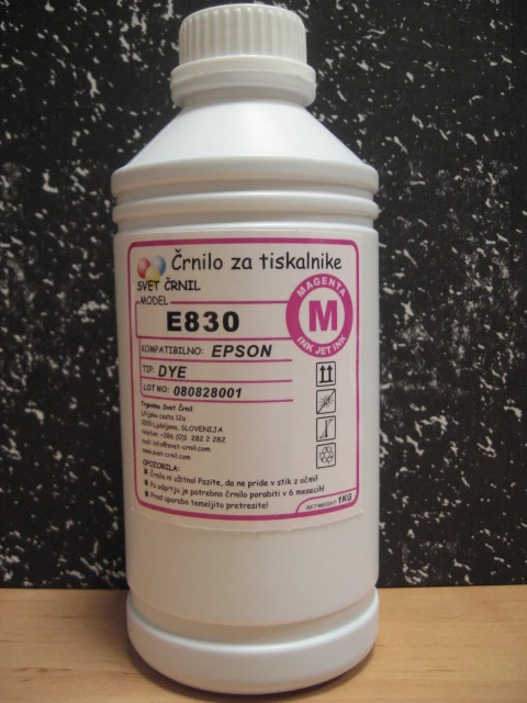 Črnilo za Epson E830 Magenta 1000mL, e830m
