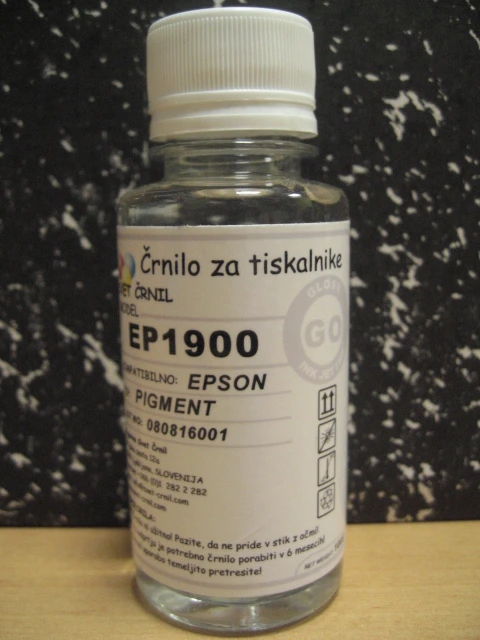 Črnilo za Epson EP1900 Gloss Optimizer 100mL, ep1900 gloss optimizer epson r1900,črnilo epson,ep 1900