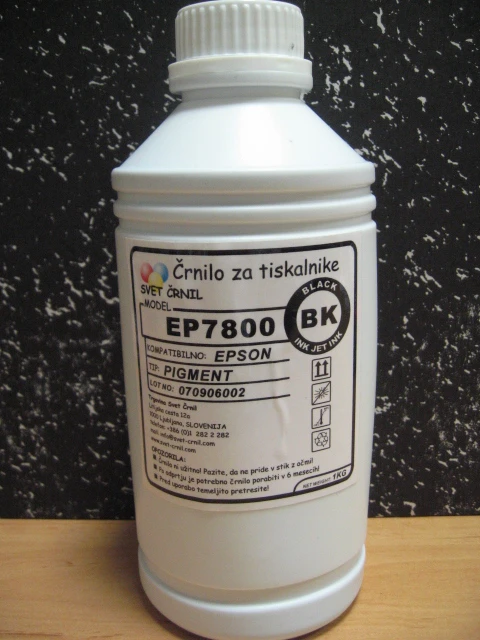 Črnilo za Epson EP7800 Photo Black 1000mL, ep7800BK 1000mL,pro 9600,epson pro 9600