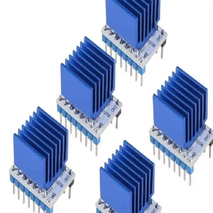 Driver za koračne motorje TCM2208 s hladilnikom, tcm2208, trinamic, driver koračni motor, hladilnik, ugodno, ceneje, prihranek, lokalno, ljubljana, 3d tiskalnik, industrijska avtomatizacija