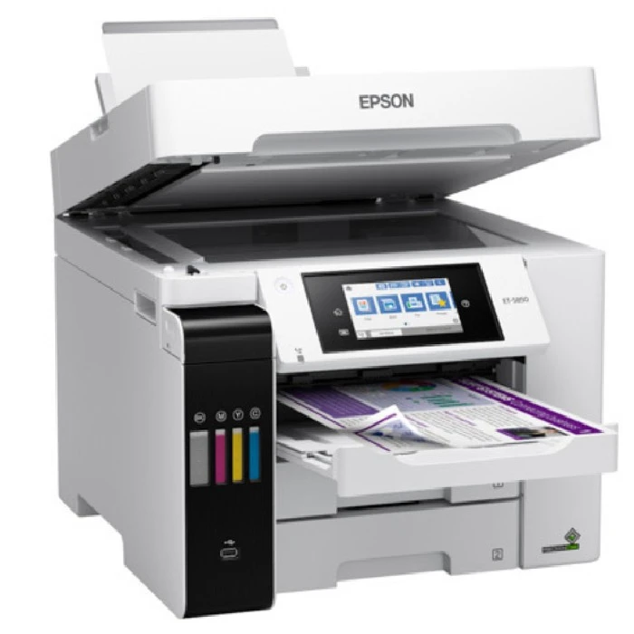 EPSON EcoTank Multifunkcijski tiskalnik 4v1 ET-5850 WiFi ADF, et5850,eco,tank,refill,ink,cheap,ugodno,slovenija,epson,tiskalnik,multifunkcijska