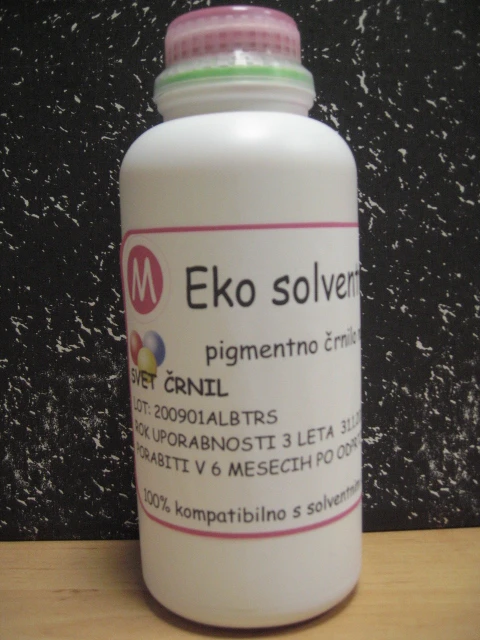 Ekosolventno pigmentno črnilo za ploterje Magenta 1000mL, ecosolventno črnilo 1kg,Ekosolventno črnilo,ekosolventna barva