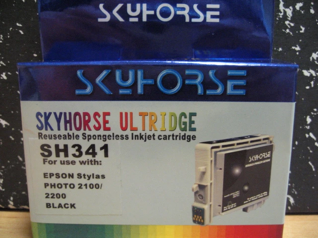 Epson kaseta brez gobice SH341 Photo Black, t0341