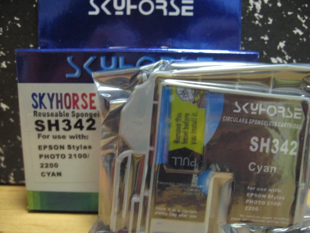Epson kaseta brez gobice SH342 Cyan, T0342