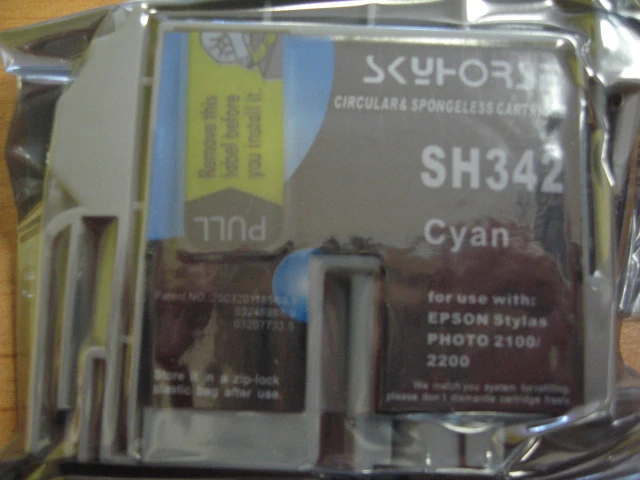 Epson kaseta brez gobice SH342 Cyan, T0342