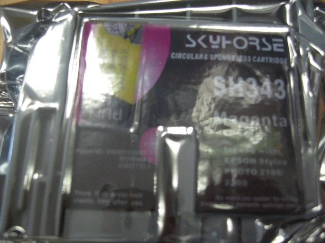 Epson kaseta brez gobice SH343 Magenta, T0343