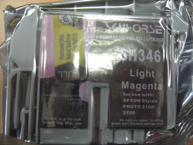 Epson kaseta brez gobice SH346 Light Magenta, T0346