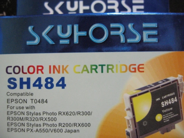 Epson kaseta brez gobice SH484 Yellow, T0484