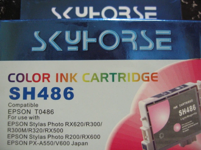 Epson kaseta brez gobice SH486 Light magenta, T0486