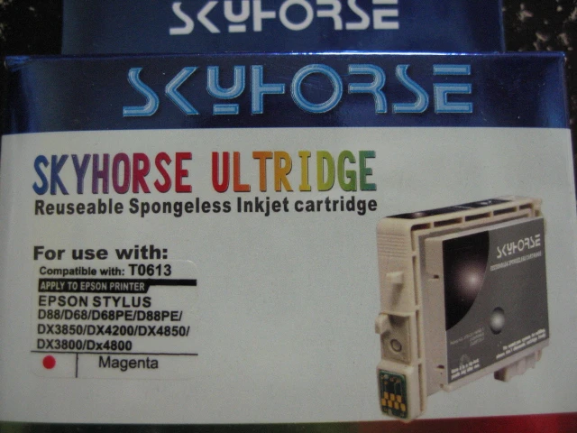 Epson kaseta brez gobice SH613 Magenta, 6930258201031,T0613,d88, d68