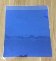 Folija za nebesno moder metaliziran tisk z laserskim tiskalnikom 50pol A4, rem metalic film transfer,zlata folija,zlatotisk,vabila