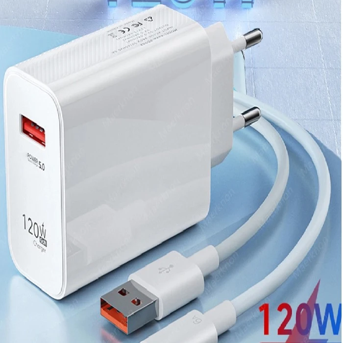 Hitri 5V USB polnilec 120W za ultra hitro polnjenje telefona, 120W USB polnilnik, hitro polnjenje, ugodno, prihranek, lokalno, Ljubljana, GAN tehnologija, potovalni polnilnik, varnost naprav.