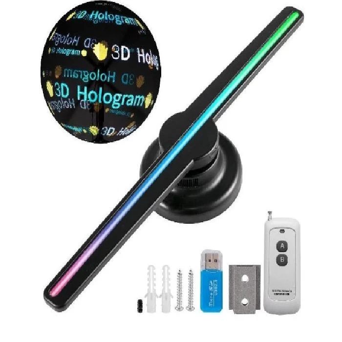 Hologramski projektor premer 420mm 224 Ledic za oglaševanje, hologram,holographic fan hologram projector, Advertising Lights, Commercial Lighting, Lights,Lighting,hologramski projektor, oglaševanje, LED projektor, ceneje, ugodno, prihranek, lokalno, Ljubljana.