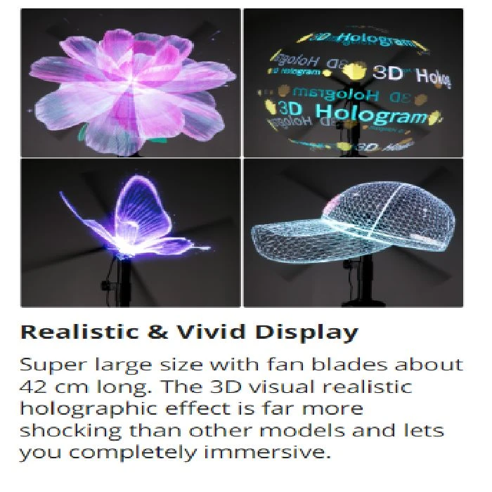 Hologramski projektor premer 420mm 224 Ledic za oglaševanje, hologram,holographic fan hologram projector, Advertising Lights, Commercial Lighting, Lights,Lighting,hologramski projektor, oglaševanje, LED projektor, ceneje, ugodno, prihranek, lokalno, Ljubljana.