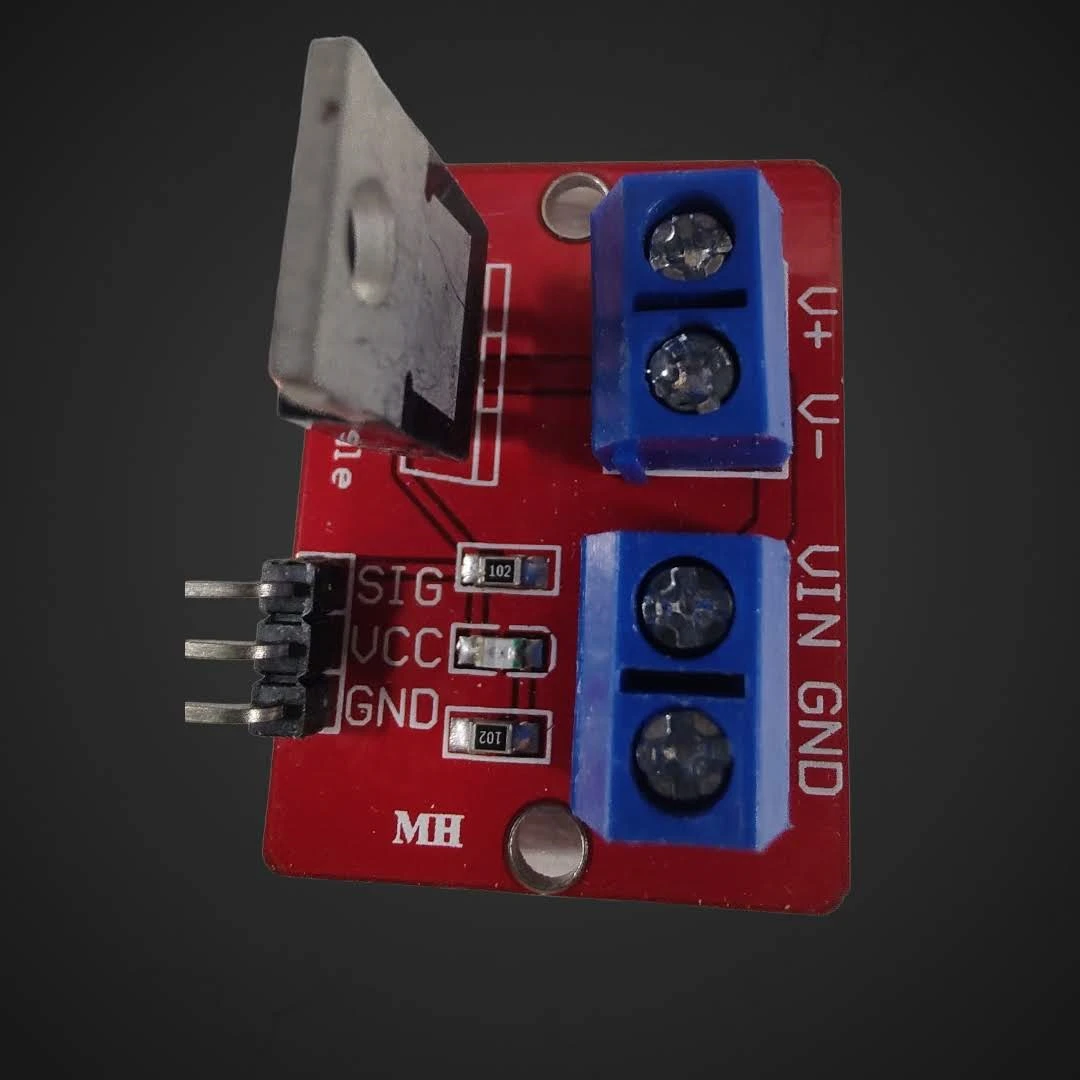 Jakostni MOSFET IRF520 razvojni modul 0-24V, MOSFET IRF520, Svet črnil, ugodno, prihranek, ekološko, Ljubljana, inovativnost, energetska učinkovitost, trajnost, ekonomičnost, elektronika, industrijska avtomatizacija