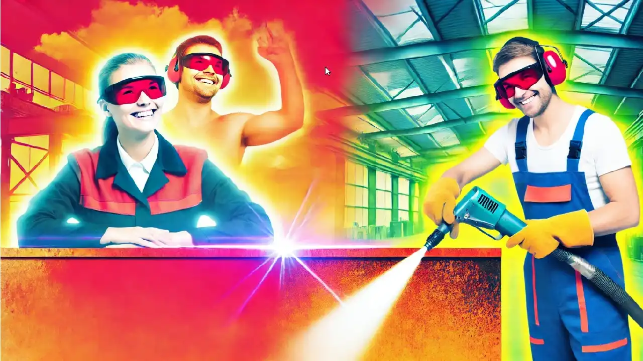 Kaj je boljše za odstranitev rje laser ali peskanje ?, peskanje,suhi,led,abrazija,brušenje,laser,etching,cleaning,lasersko odstranjevanje rje,peskanje za odstranitev rje,natančnost laserskega odstranjevanja,manj abrazivno odstranjevanje rje,erozija površin,občutljive površine,industrijski stroji,restav