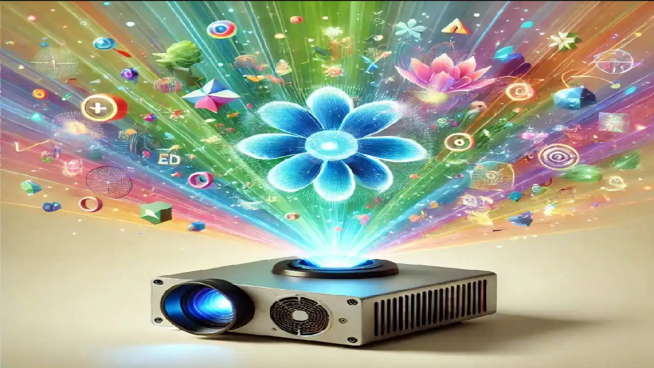 Kako deluje holografski projektor ?, holografski projektor,led lučke hologram,vrtljiva vetrnica hologram,vizualni efekt,pritegniti pozornost s hologramom,tehnologija hologramskega prikaza,holografska animacija,hologramska predstavitev,hologram brez zaslona,pretvorba videa v hologram