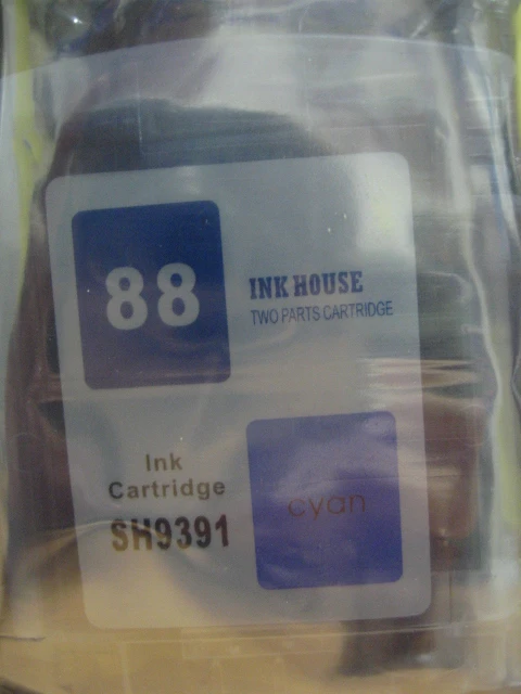 Kaseta brez gobice SH-9391A HP 88 cyan, hp 88 cyan,hp 88,hp 88xl,hp 5400