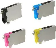 Kaseta brez gobice za Epson SH711 Black, t0711,t0715,sx405,bx300f