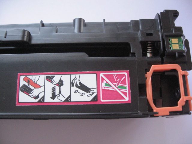 Kompatibilen nov toner CB543A Magenta za CP1215/CP1515 za 1400 strani, cb543,543a,CB540A,CP 1215