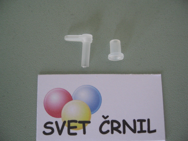 L Kos s tesnilom za izdelavo CISS-a, bent tube,ciss,ciss sistem,cfs