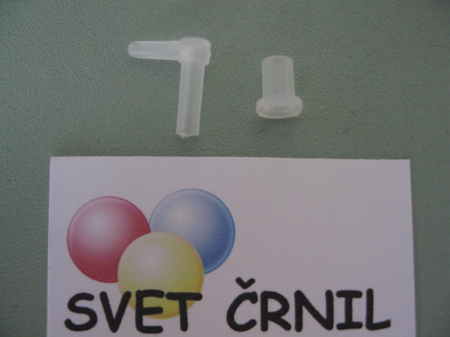 L Kos s tesnilom za izdelavo CISS-a, bent tube,ciss,ciss sistem,cfs