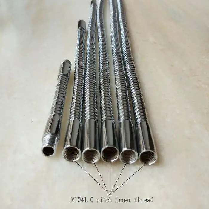 M10 fleksibilna kovinska cev 300mm krom gooseneck nosilec, M10 fleksibilna kovinska cev 300mm, M10x1 moški ženski navoj, gooseneck nosilec krom, nosilec za senzor laser kamero, strojegradnja, ceneje, ugodno, prihranek, lokalno, Ljubljana