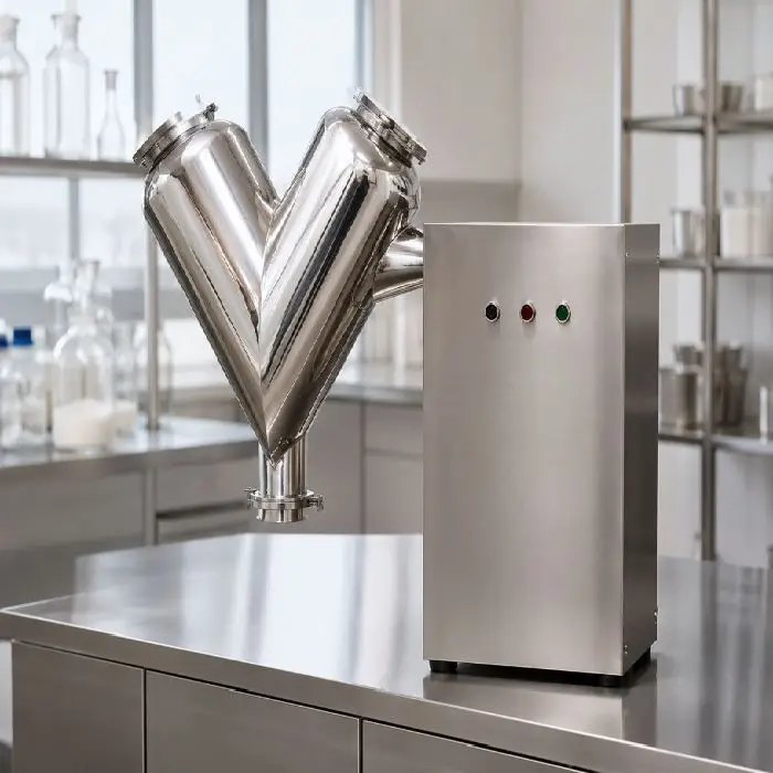 Mešalec V oblike 20L za mešanje 550W 220V, 20L mešalec prahu, V shaped mešalec, namizni mešalec prahu, 250W, predmešanje, manjše serije, vitamini, praški, ceneje, ugodno, prihranek, Ljubljana