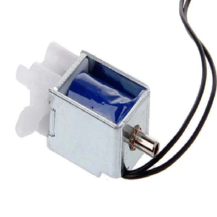Mikro mini trismerni ventil za zrak ali tekočine DC 3-6V 200mA, usmerjena napetost,ventil,solenoid,valve,voda,zrak,mini,makro