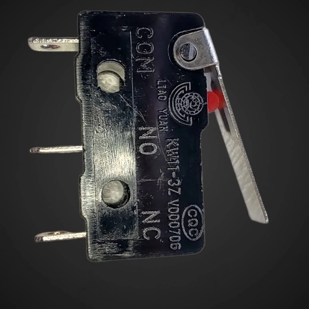 Mikro stikalo z dolgo ročico 250VAC 5A, mikrostikala, industrijska avtomatizacija, robotika, tehnične specifikacije, visoka kakovost, zanesljivo delovanje, Svet črnil, Ljubljana, potrošni materiali, produktivnost