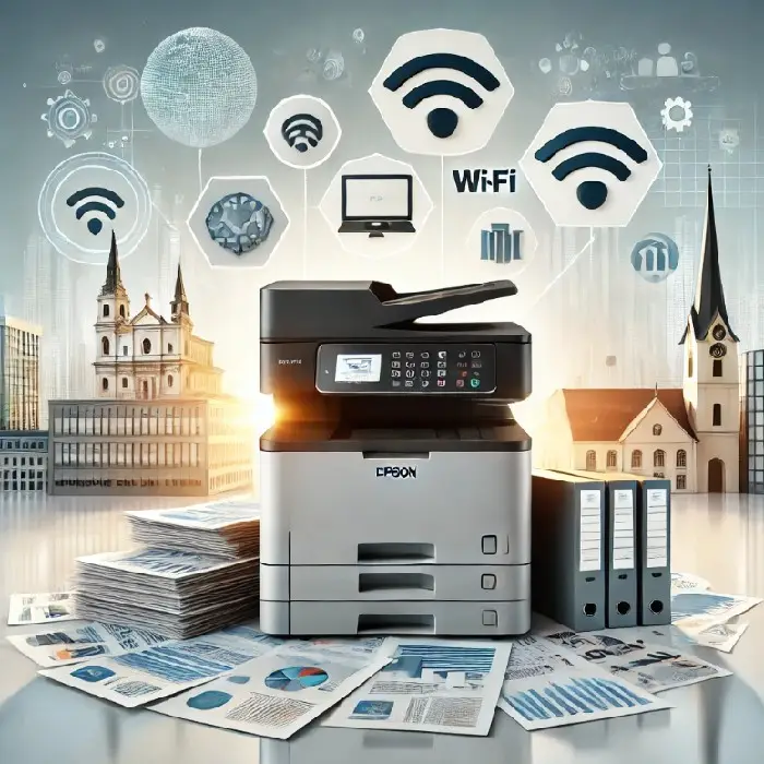 Multifunkcijski tiskalnik Epson WorkForce WF-2760DWF, epson,ecotank,ink tank,cfs,ciss,neprekinjeno napajanje,Epson, ugodno, ceneje, prihranek, lokalno, Ljubljana, multifunkcijski tiskalnik, tiskanje, A4, sistem za neprekinjeno napajanje s črnilom.