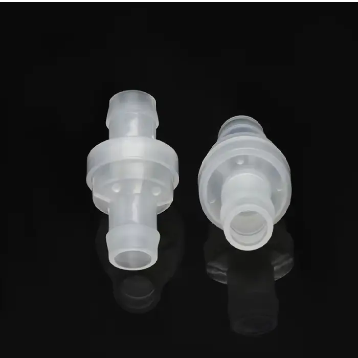 Nepovratni ventil PP prozoren USP 8mm, one way valve,check valve,enosmerni ventil,povratni ventil,zaskočni ventil,duck bill valve