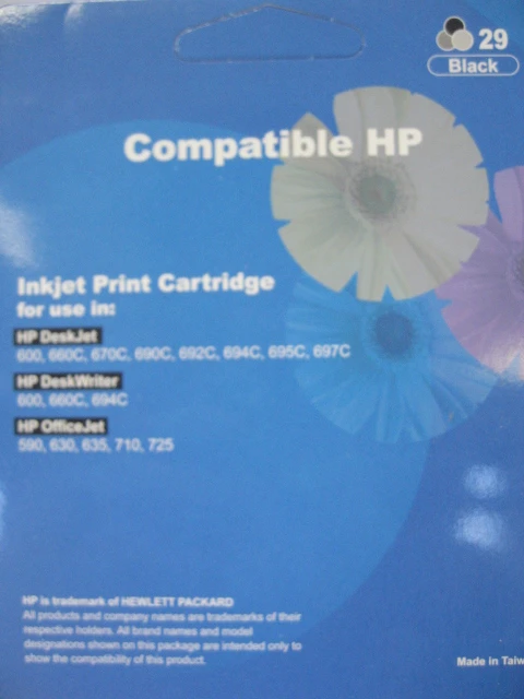 Nova kompatibilna kartuša HP 29 (51629AE), 51629AE, HP-29,HP29
