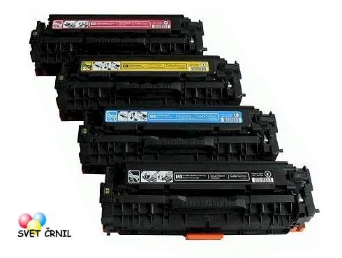 Obnovljen toner za HP CP2025 Yellow CC532A, cc532a,hp color cp2025,CP2025/CM2320 