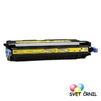 Renovierter Toner für HP Color LaserJet 3800/CP3505 Yellow Q7582A für 6000 Seiten, Q7582A,hp 3800,hp cp3505