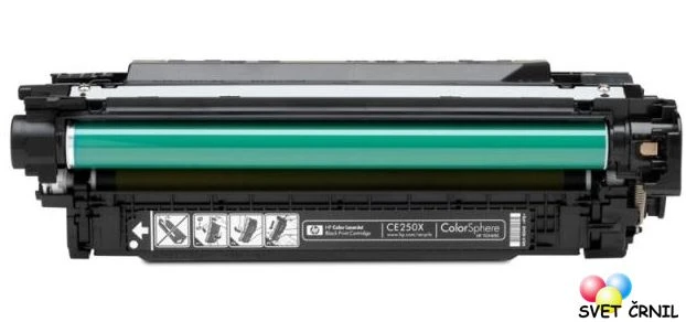 A HP Color LaserJet felújított tónusa CM3530/CP3525 fekete 10500 oldalak (CE250X), CE250X,CM3530,CP3525,HP CM3530