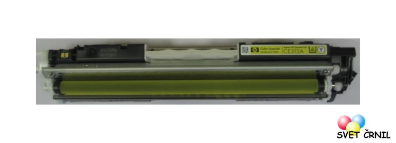 Obnovený toner pre HP Color LaserJet CP1025 žltý pre 1000 strán (CE312A), CE312A,CP1025,HP Color LaserJet CP1025