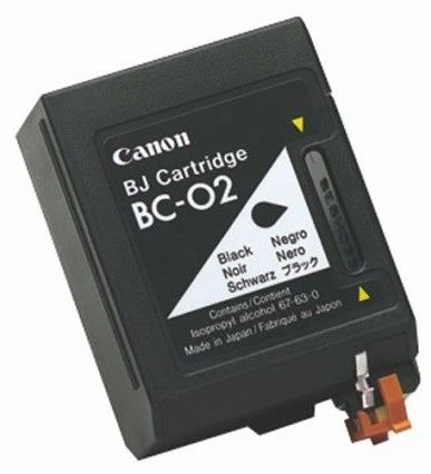 Obnovljena črna kartuša Canon BC-02, BC-02