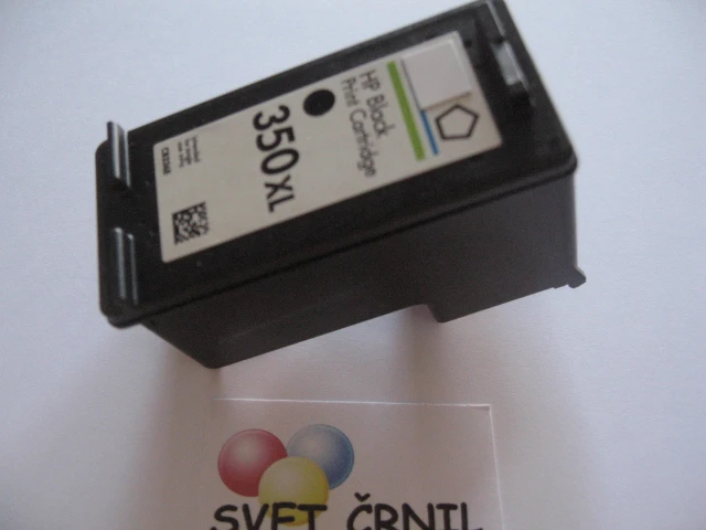 Obnovljena črna kartuša HP 350 XL 33mL, hp 350 xl,hp-350,hp350 xl,hp350