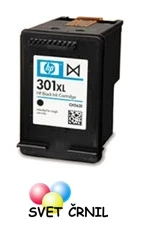 Obnovljena črna kartuša za HP 301 XL za 480 strani (CH563EE), CH563EE,hp 301,hp301,hp 301xl