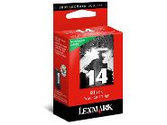 Obnovljena črna kaseta Lexmark 14 za 550 strani, lexmark 14,lexmark14,lexmark Z2310