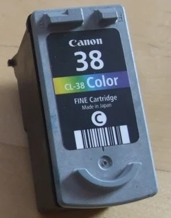 Obnovljena kartuša Canon CL-38 18ml črnila, cl-38,kartuše za canon pixma 190,cl38,canon 38 