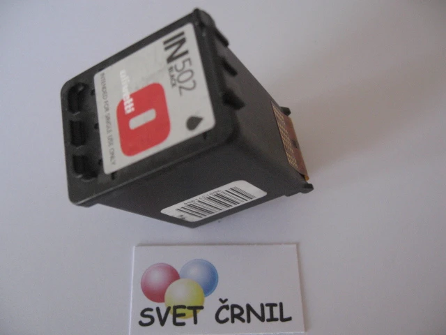 Obnovljena kartuša Olivetti 502 črna 20ml, olivetti,IN502, B0495, IN 502