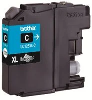 Obnovljena kartuša za Brother LC-125 XL Cyan polnilna s čipom, LC125