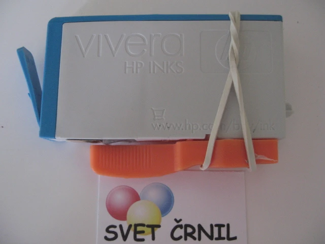 Obnovljena kartuša za HP 364 cyan (CB323EE), CB318EE,CB323EE,Črnilo Cyan HP 364XL,Črnilo Cyan HP 364