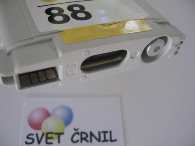 Obnovljena kartuša za HP 88 Yellow XL 28mL (C9393AE), hp 88 večna kartuša,k550,k5400dn,C9385A