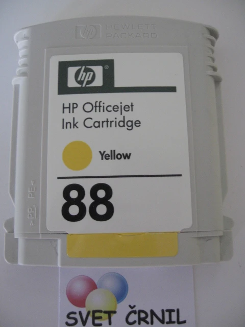 Obnovljena kartuša za HP 88 Yellow XL 28mL (C9393AE), hp 88 večna kartuša,k550,k5400dn,C9385A