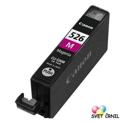 Obnovljena kaseta za Canon CLI-526 magenta, CLI-526 m,cli-526,canon cli-526,cli-526 magenta