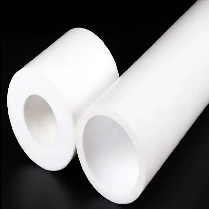 PTFE Valj OD 50mm ID 40mm dolžine 500mm, PTFE valj, ceneje, ugodno, prihranek, lokalno, Ljubljana, robotika, avtomatizacija, nestrupen material, puše, drsni elementi, Svet črnil