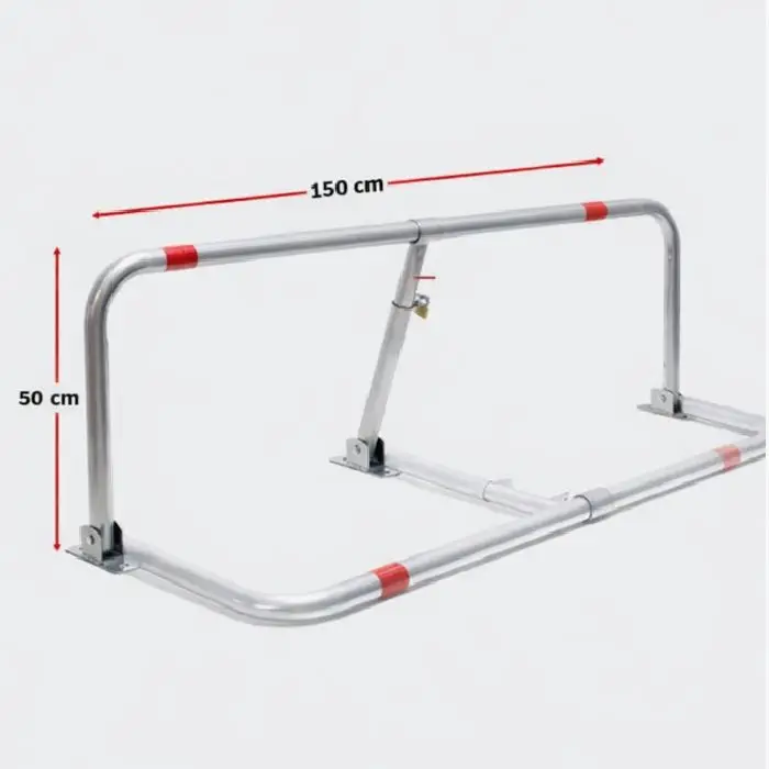 Parkirna ovira INOX oblika črke M XXL 160cm ojačana, parkirna ovira inox 160 cm, parkirna ovira xxl, ojačana parkirna ovira, zaščita dvojnega parkirišča, zaščita bočnega parkirišča, inox parkirna zapora, ugodno lokalno ljubljana, prihranek ceneje parkirišče